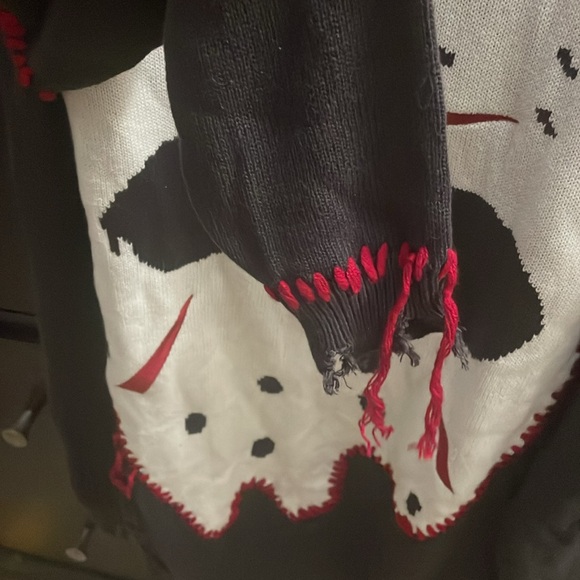 Dollskill x Friday the 13th Vile Voorhees Oversized Sweater - Picture 5 of 5